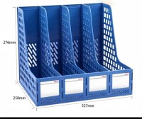 Office Four-Column Document Basket