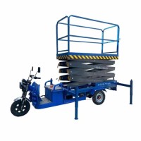 Three-wheel electric lifting platform