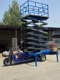 Three-wheel electric lifting platform